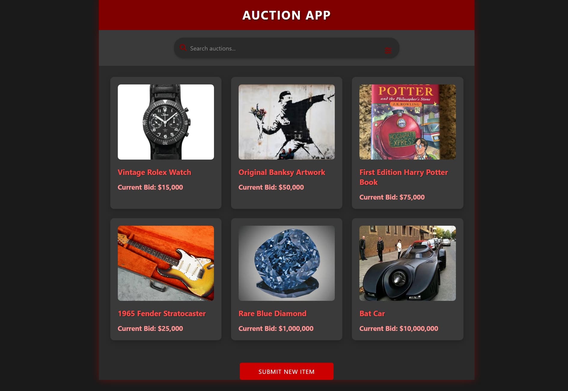 Sinister Auction screenshot 2