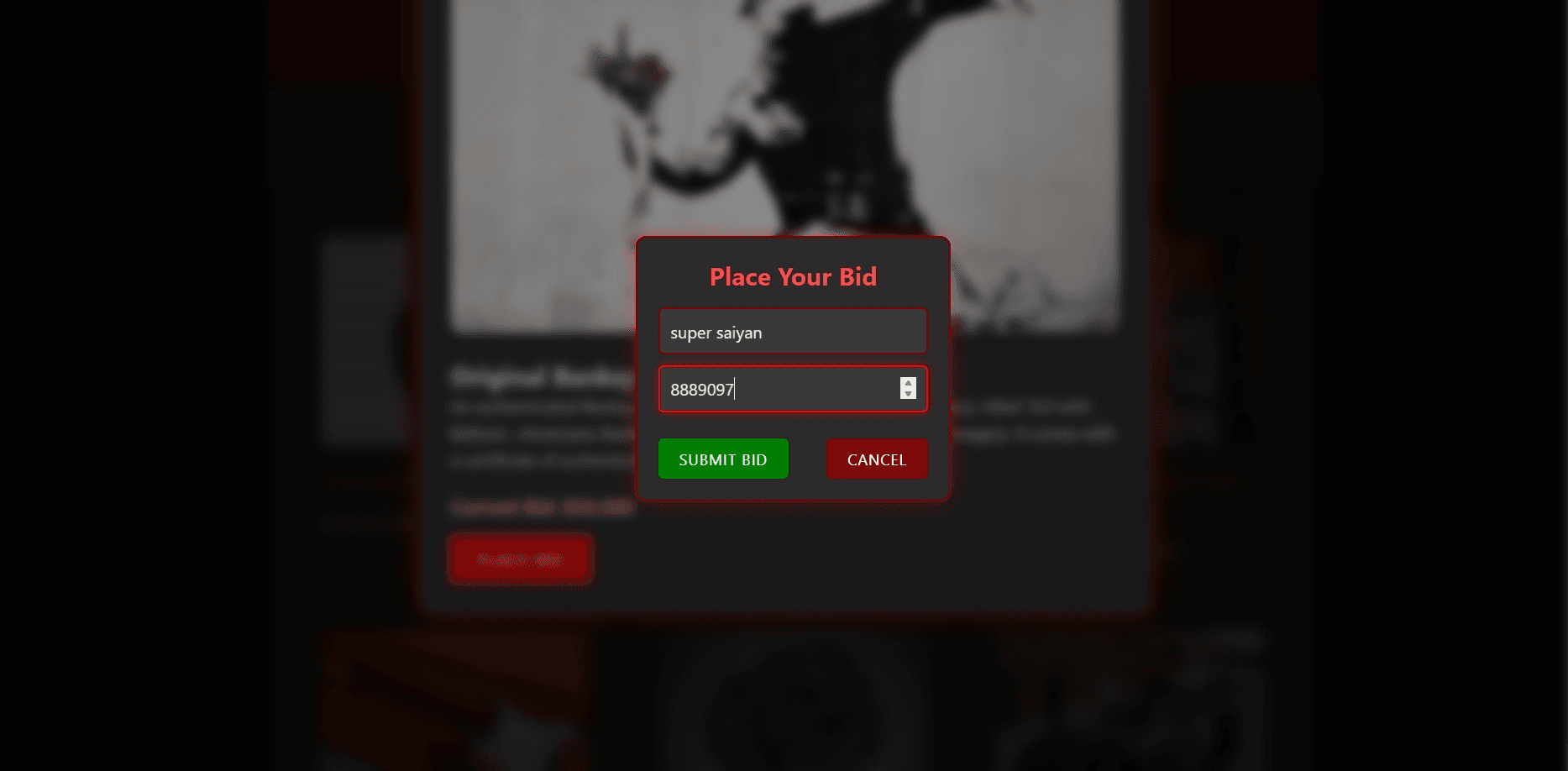 Sinister Auction screenshot 3