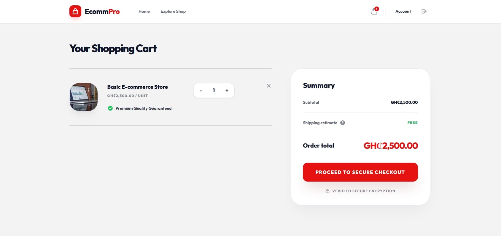 EcommPro screenshot 4