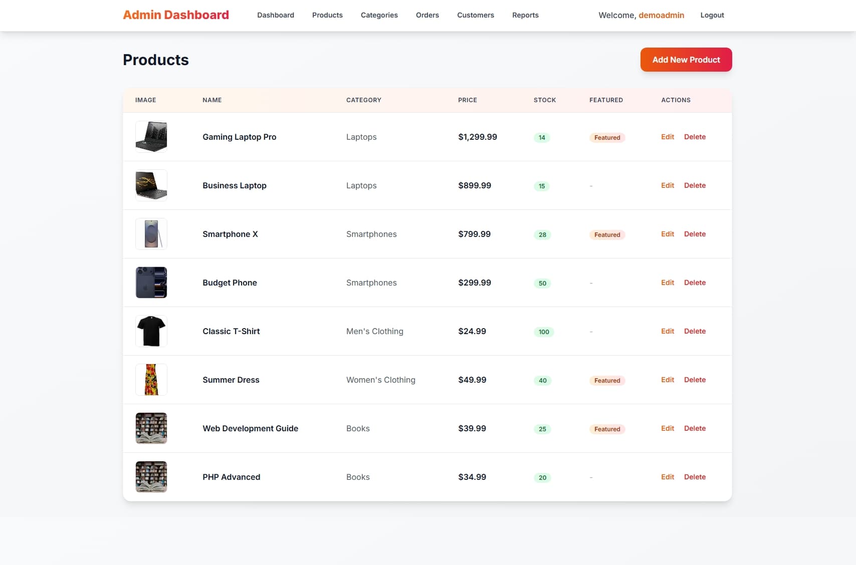 E-Commerce Platform screenshot 3