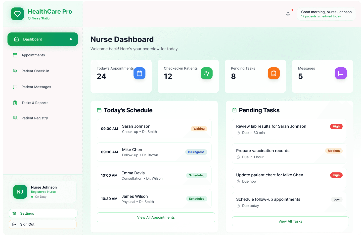 HealthCare Pro screenshot 3
