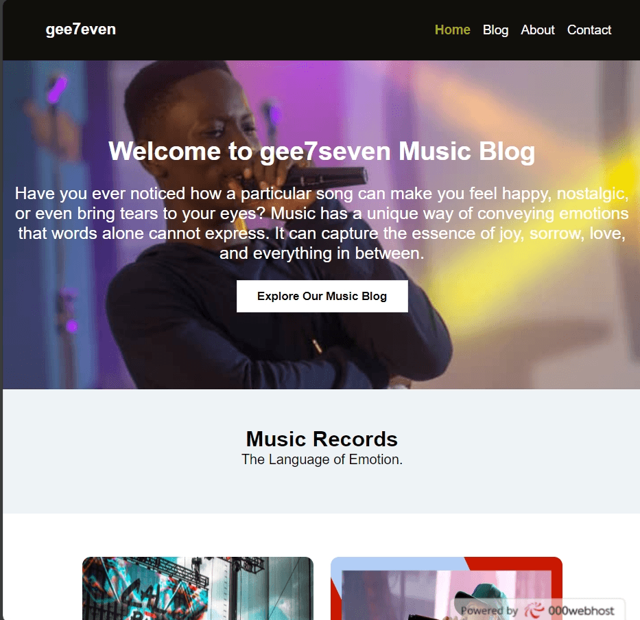Gee 7even Music Blog